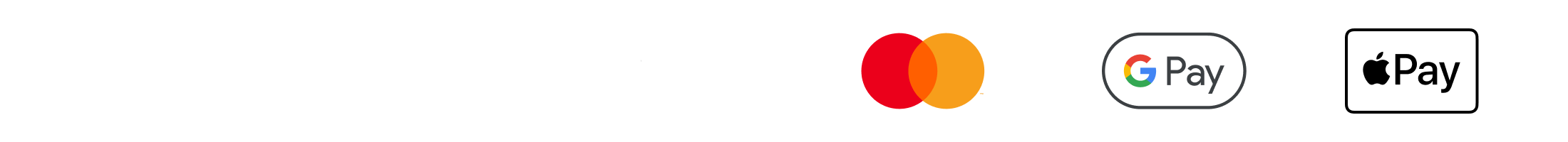 Metody płatności - Visa, Mastercard, Google Pay, Apple Pay