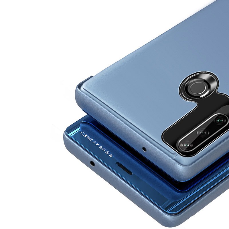 Clear View Case dla Huawei Y6P - Różowy