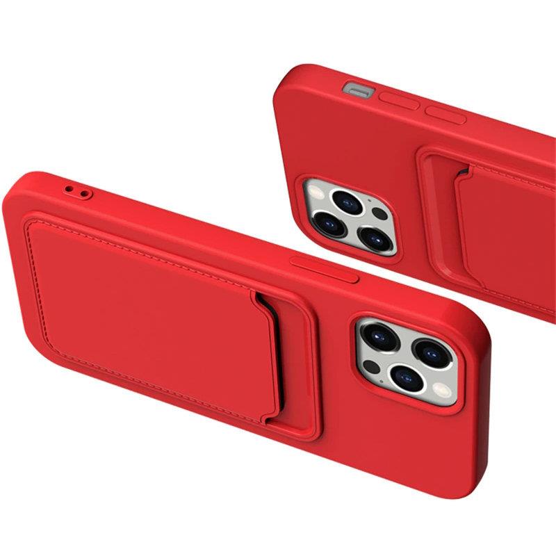 Etui Card Case dla Apple iPhone 13 Pro Max - Granatowy