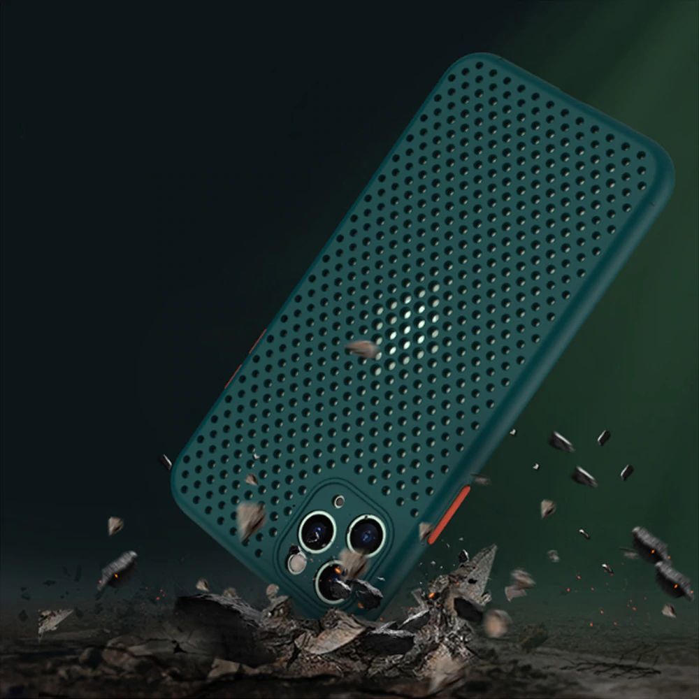 Breath etui do Xiaomi Redmi Note 8T - Granatowy