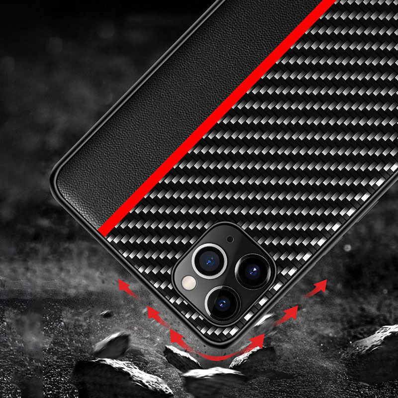 Etui Carbon do Xiaomi Redmi 9A - Niebieski