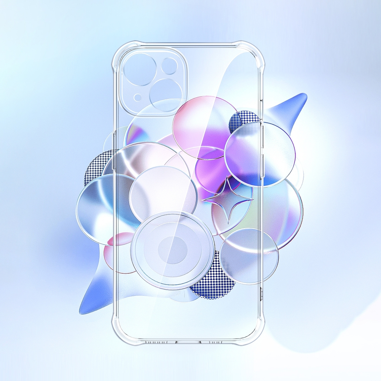 Ochronne etui żelowe Ugreen do Apple iPhone 14 - Przeźroczysty