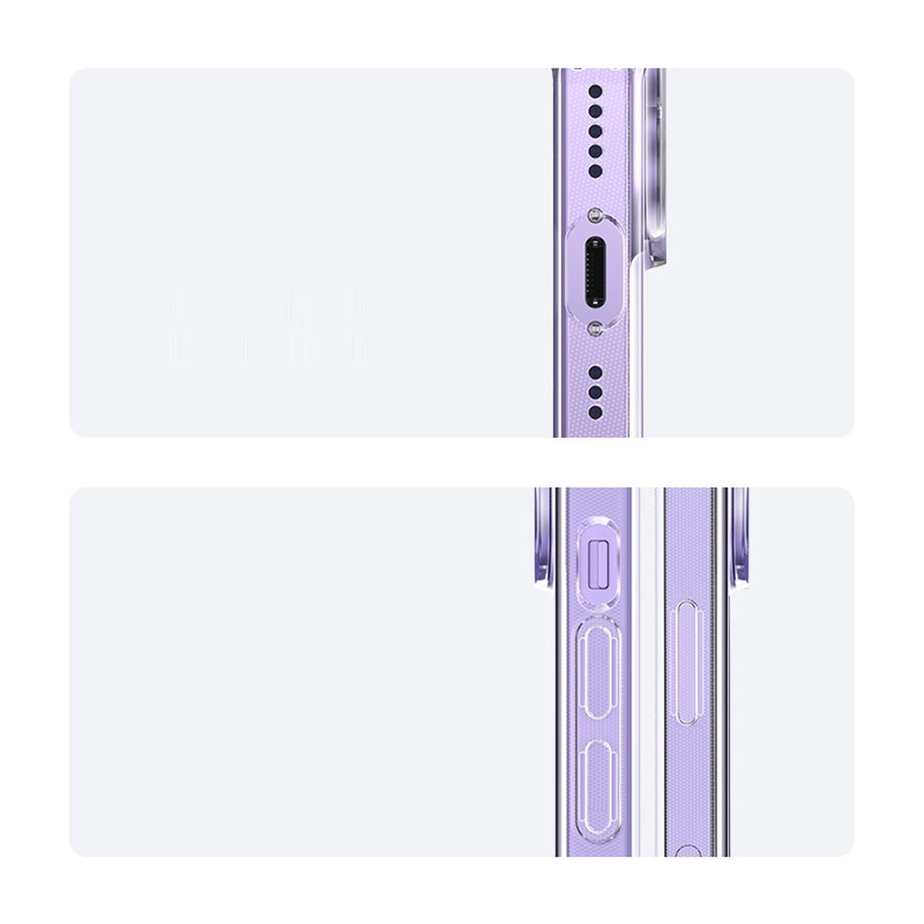 Ugreen Etui magnetyczne żelowe dla Apple iPhone 14 Pro - Przeźroczysty