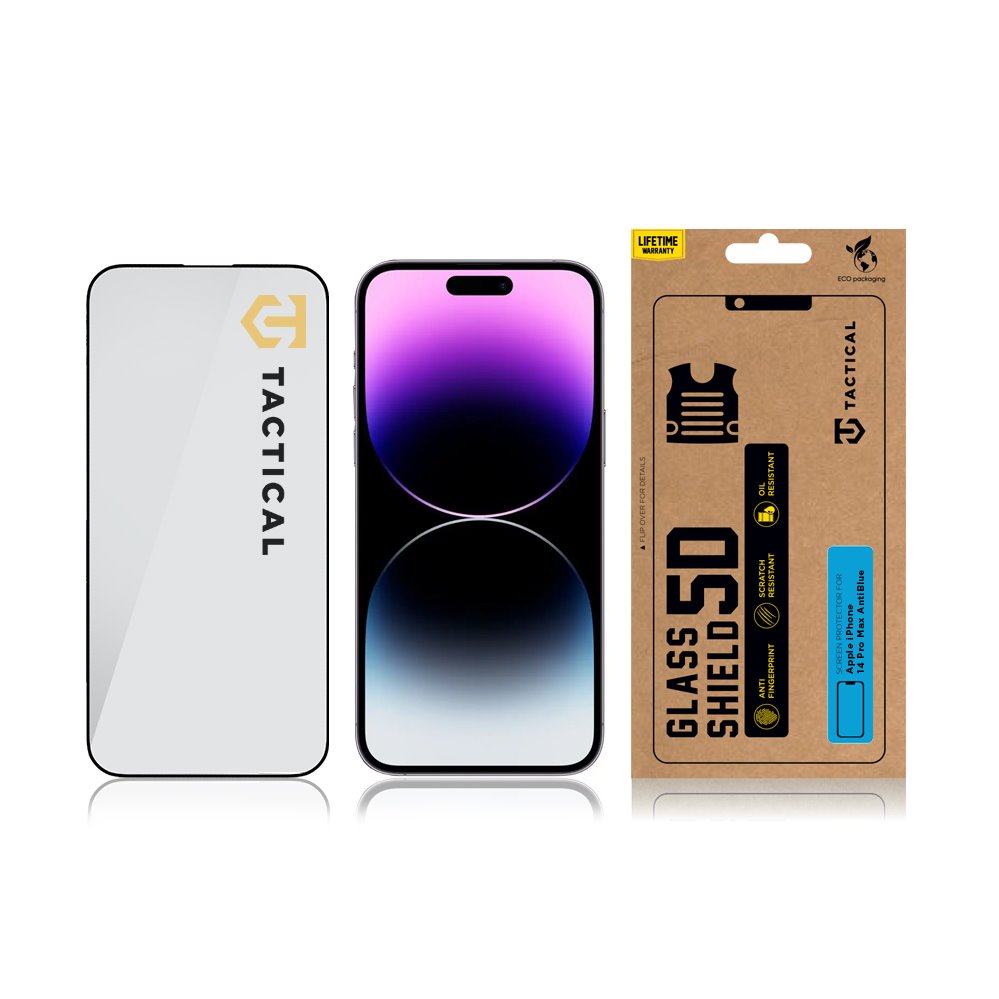Tactical Glass Shield 5D szkło dla Apple iPhone 13 Pro Max - Czarny