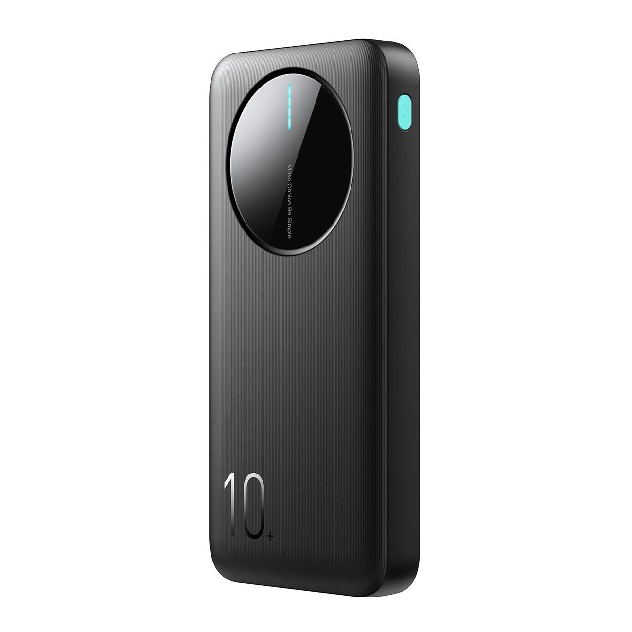 Powerbank Joyroom – 10 000 mAh, 2,4A, 2x USB - A, 1x USB - C - czarny
