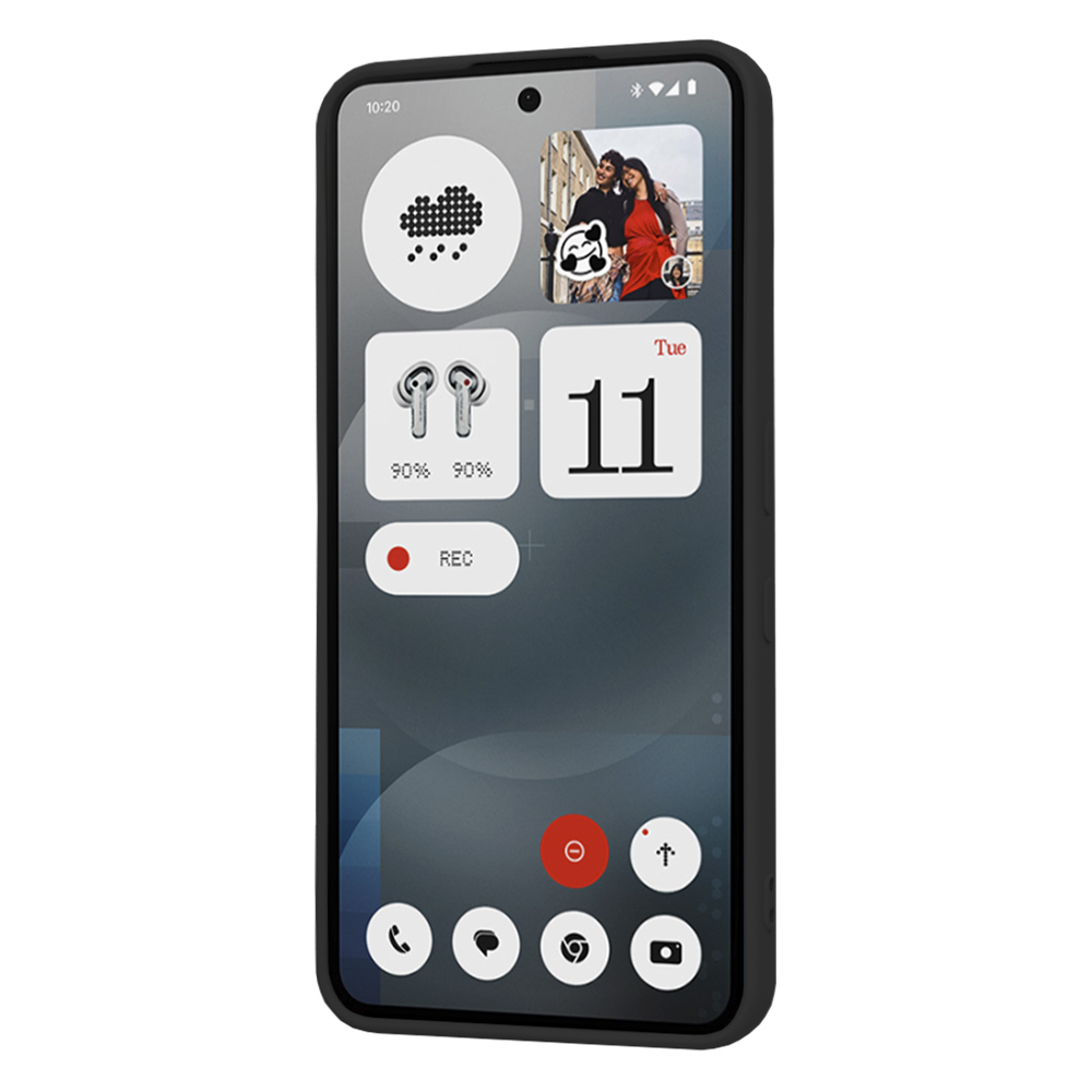 Techsuit - SoftFlex etui dla Nothing Phone (3a) - Fioletowy