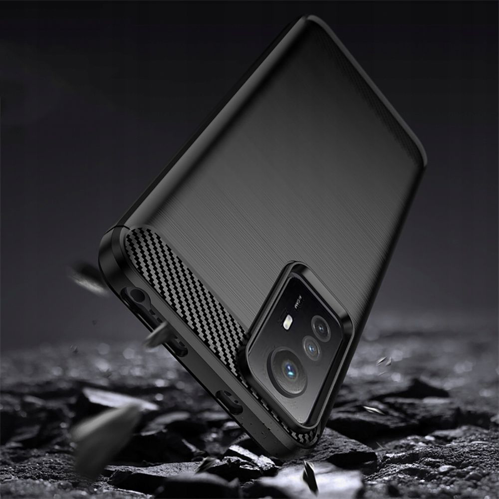 Etui Carbon Shield do Xiaomi Redmi Note 12S - Czarny