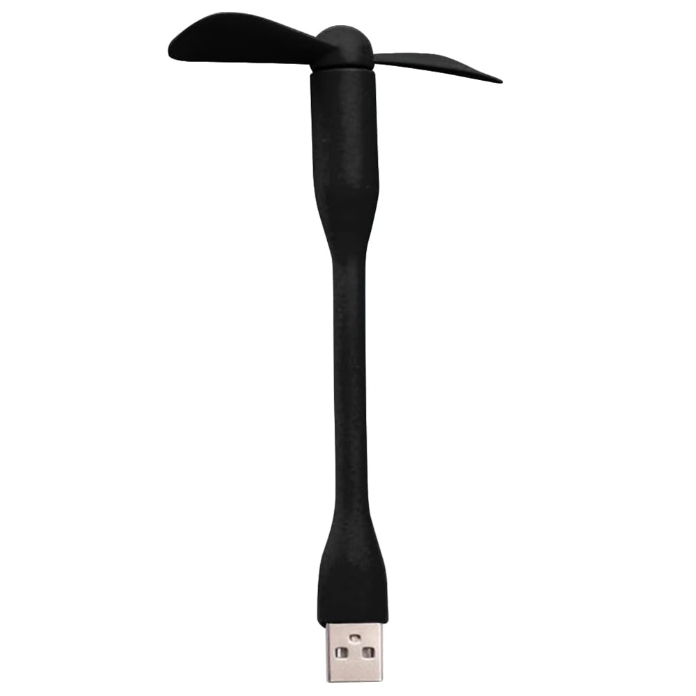 Mini wentylator USB (TUF1) - 5V - Niebieski