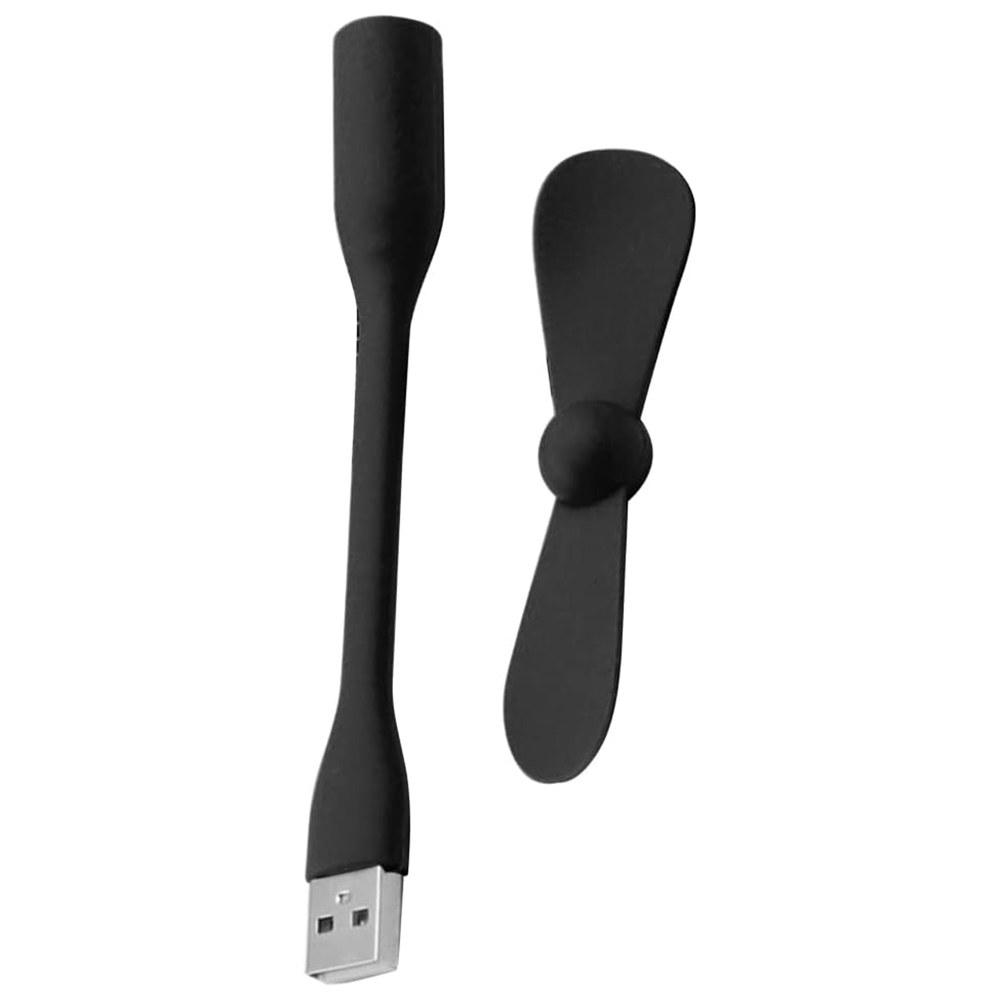 Mini wentylator USB (TUF1) - 5V - Niebieski
