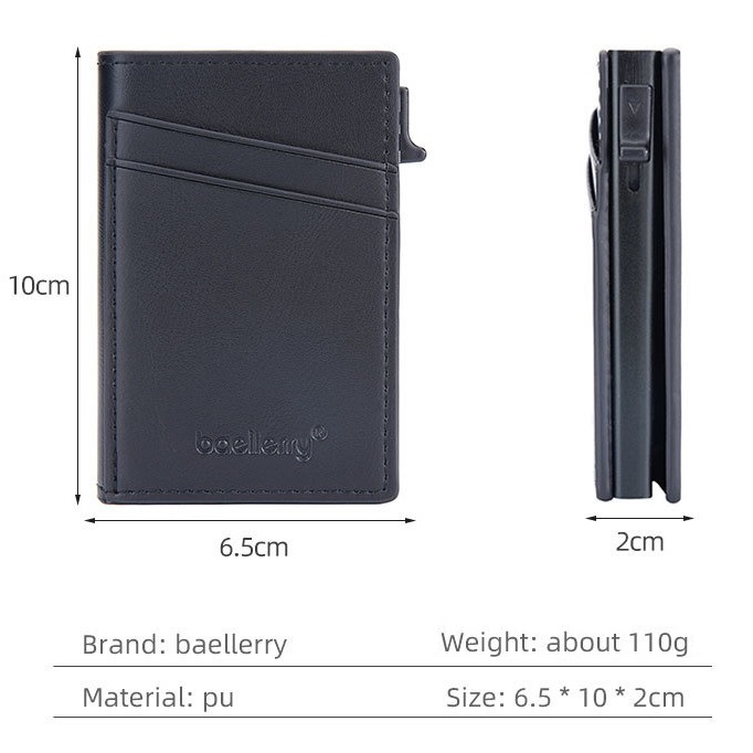 WALLET Baellerry LU-36142 - Niebieski