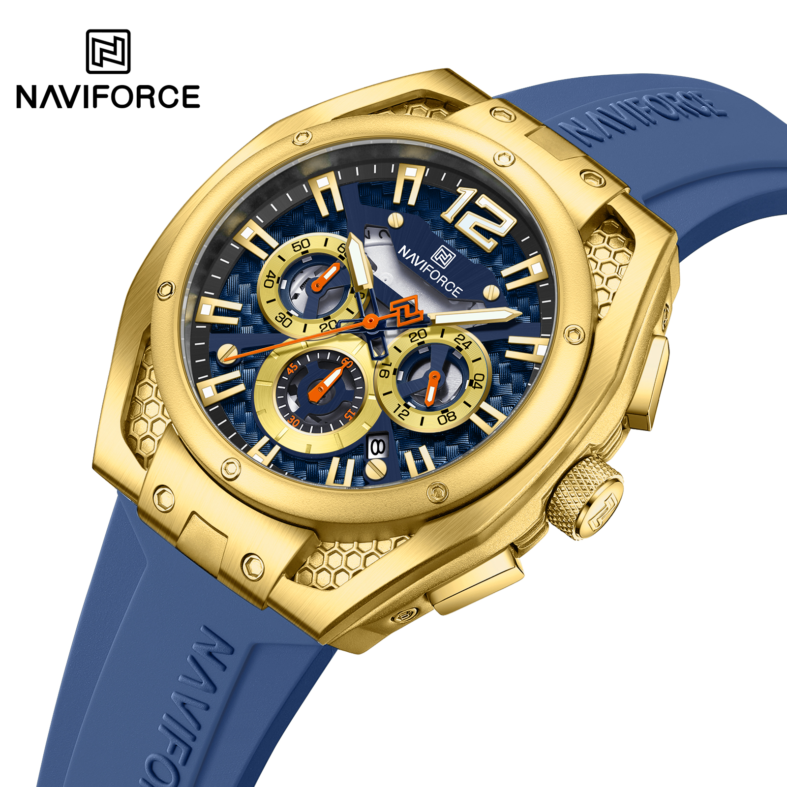 Zegarek NAVIFORCE MA-38609 - Czarny