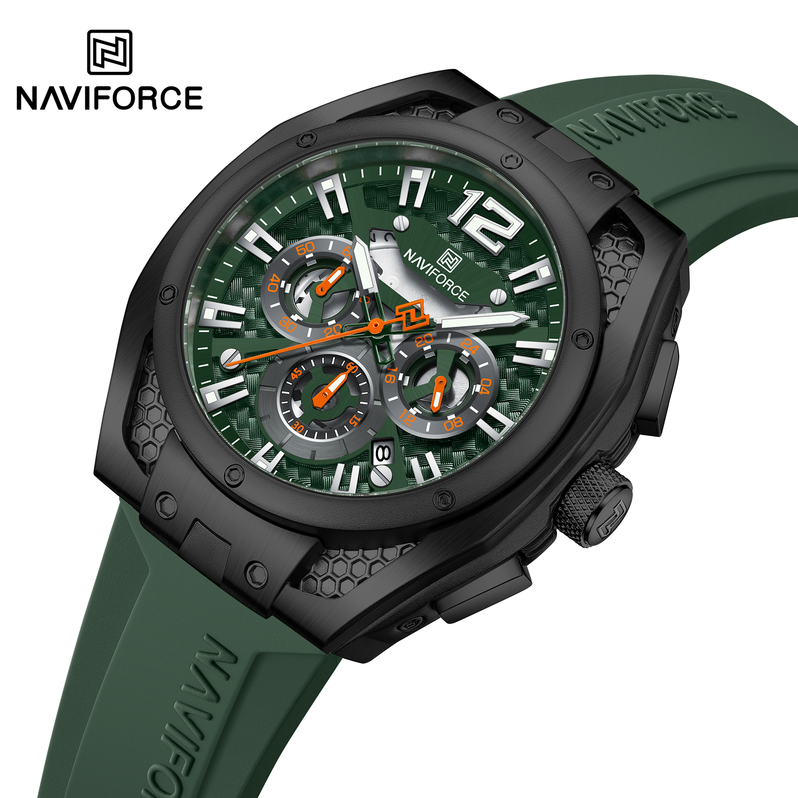 Zegarek NAVIFORCE MA-38609 - Czarny