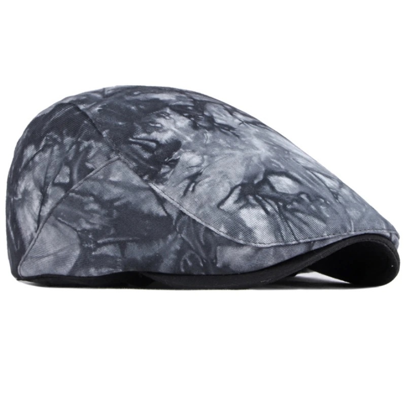 Beret męski Batik - Niebieski