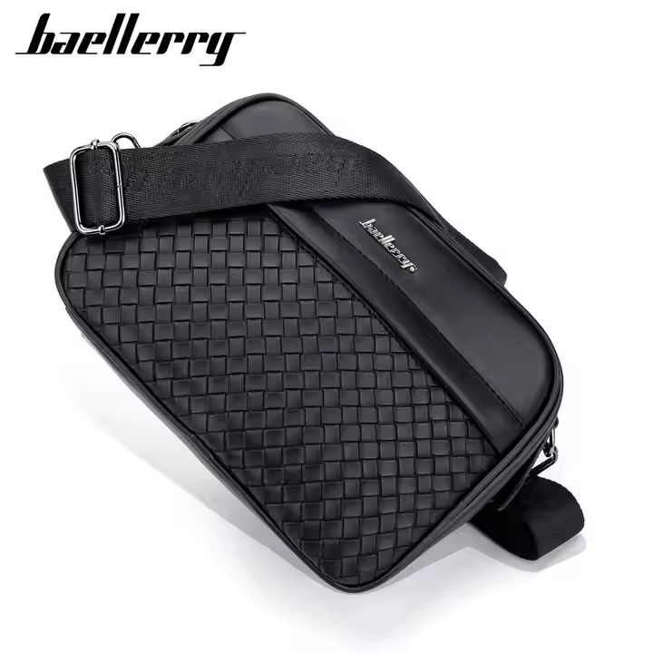 Męska torba crossbody Baellerry BR-35440 - Czarna