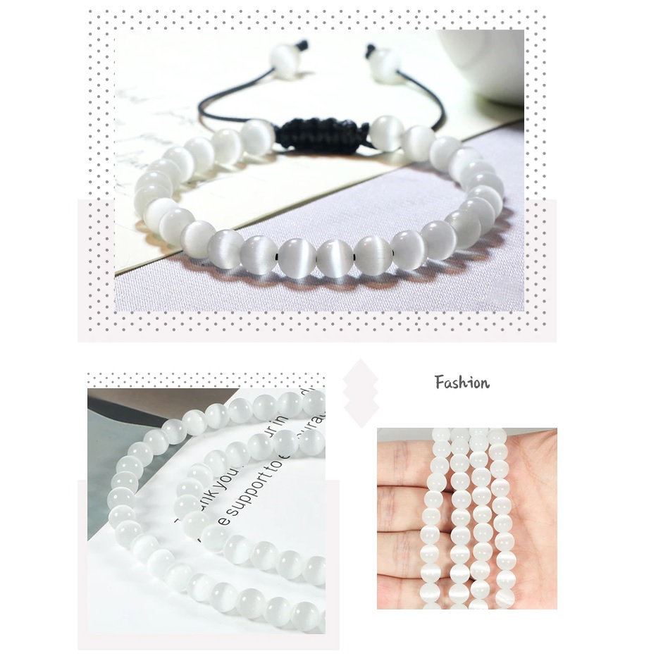 Bransoletka CA-13729 - Biały