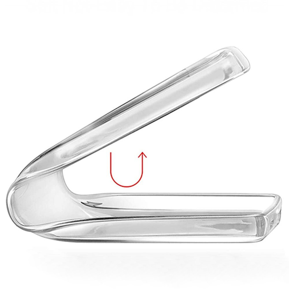 Etui silikonowe dla Apple iPhone 17 - Przeźroczysty
