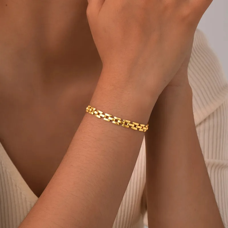 Bransoletka na rękę RY-38429 - Złota