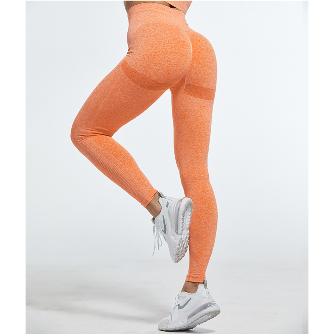 Push Up Legginsy - Czarny/M