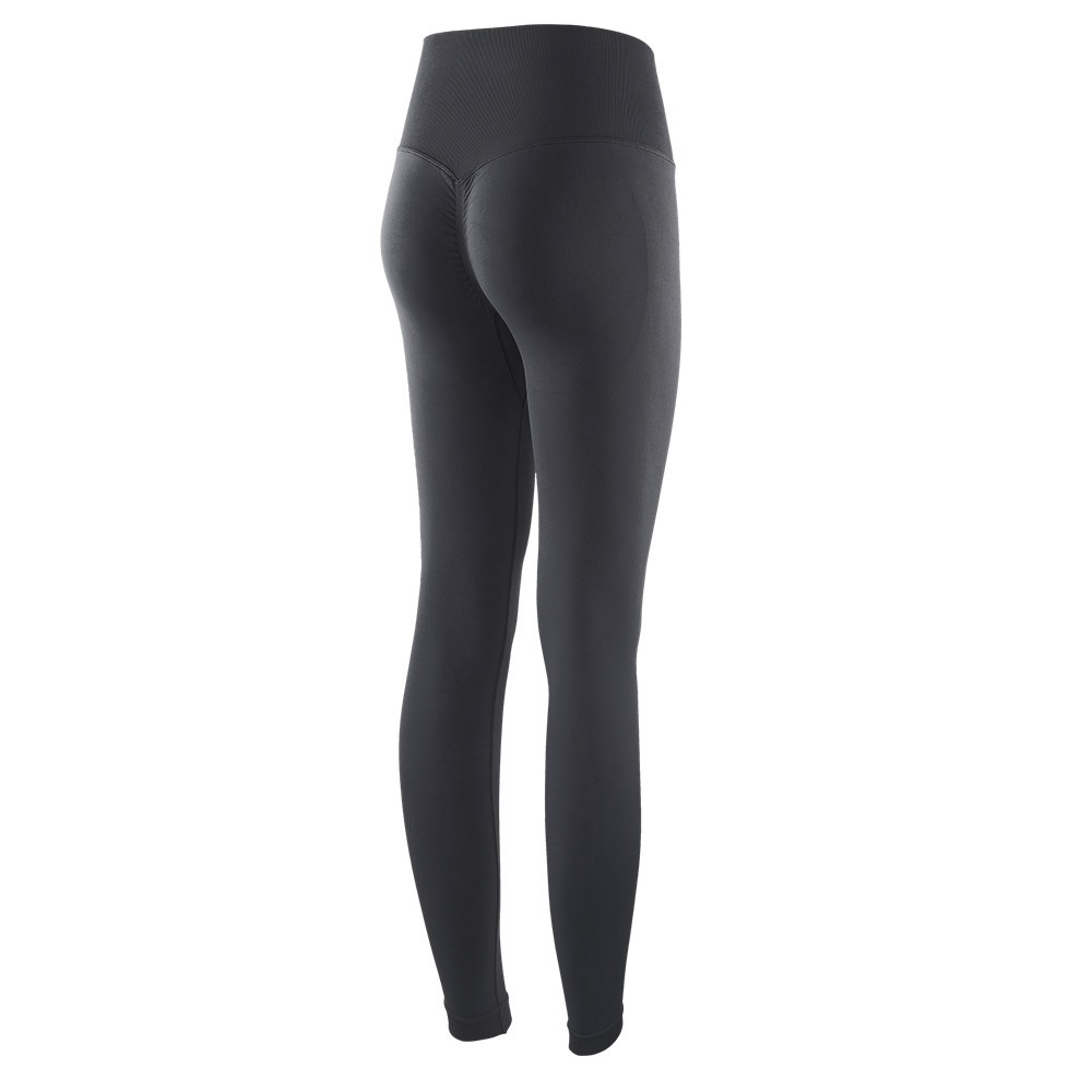 Push Up Legginsy Elegant - Czarny/M
