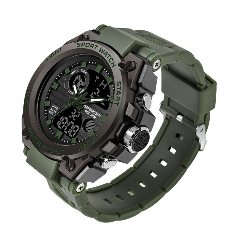 Zegarek SANDA VI-14294 - Czarny/Srebrny