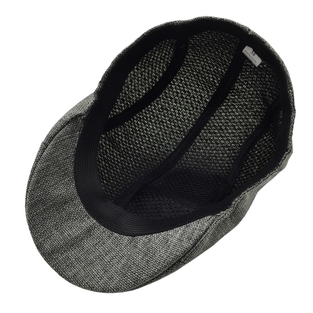 Beret męski SC-16102 - Bordowy