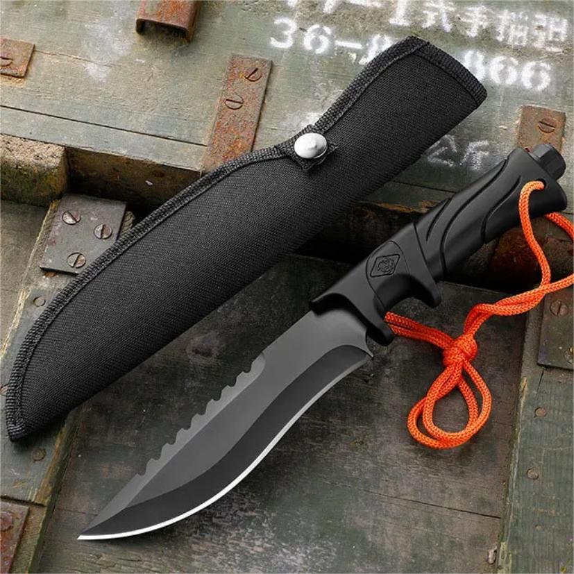 Nóż outdoorowy GB-39061 - czarny