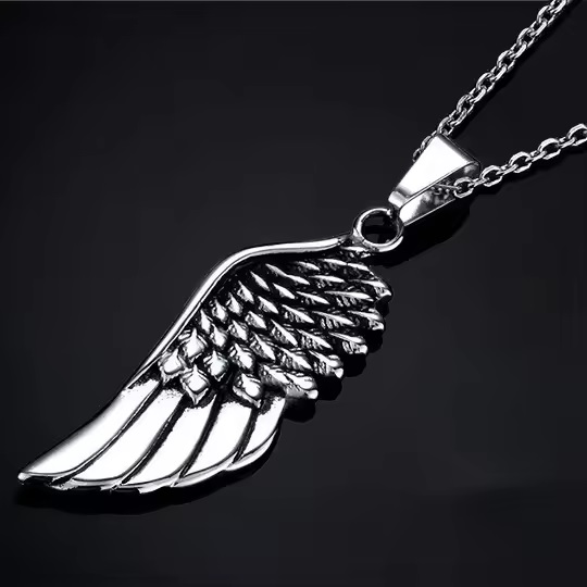 Naszyjnik SI-33481 Wings - Srebrny