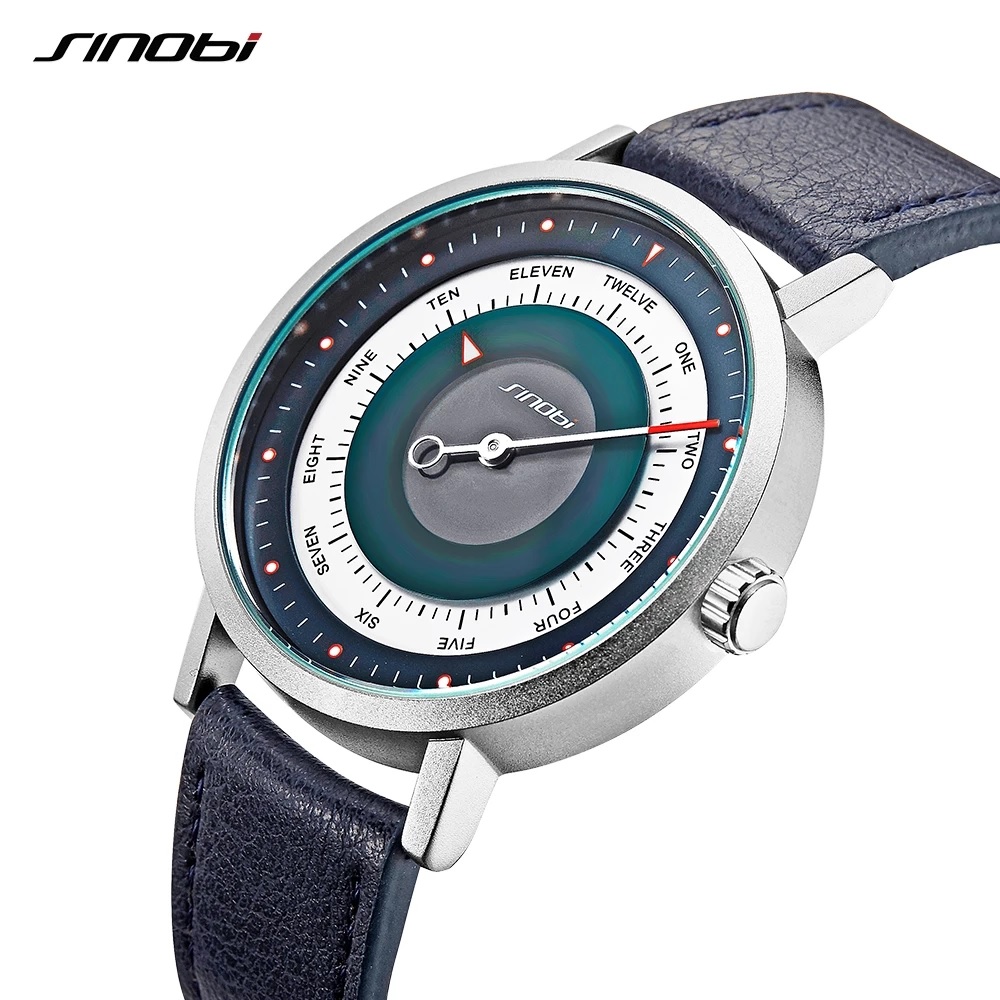 Zegarek SINOBI - Srebrny/Typ2
