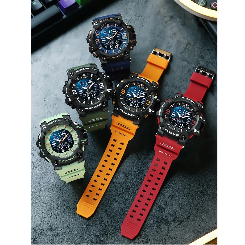 Zegarek SMAEL TR-29453 - Ciemnozielony