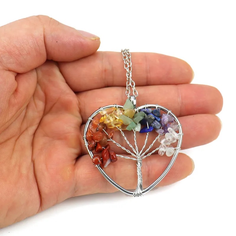 Naszyjnik Tree Heart - Kryształowy