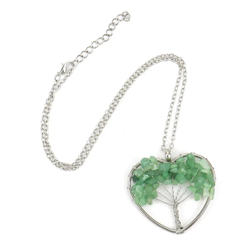 Naszyjnik Tree Heart - Kryształowy