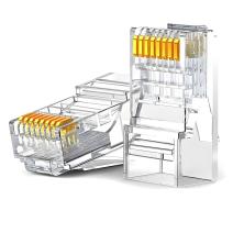 Ugreen 10x złącze RJ45 8P8C Cat6 - Przezroczysty