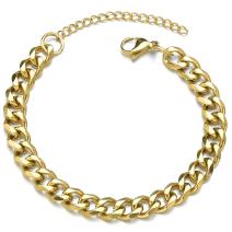 Bransoletka AD-34579 - Złota / 3mm