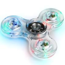 Świecący LED Spinner-Przezroczysty